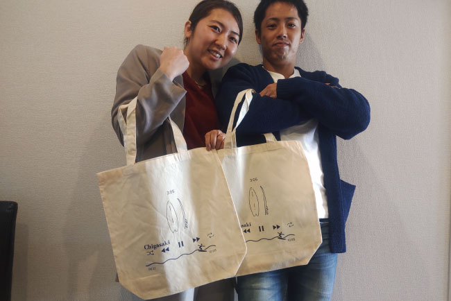 ナチュラルコットンバッグの作成事例