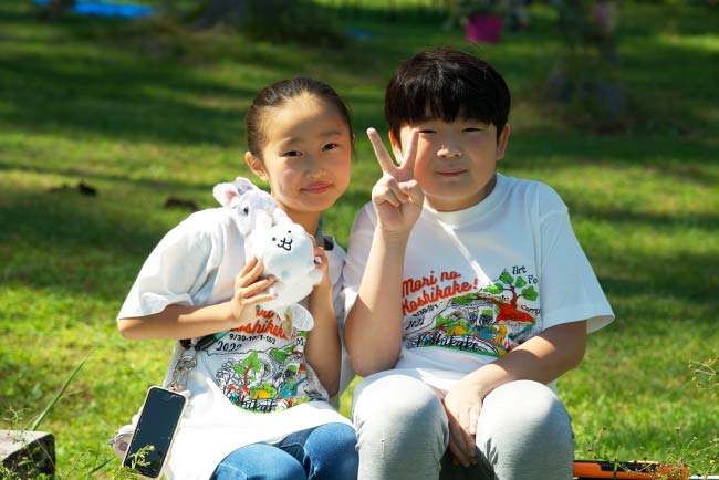 オーガニックコットンTシャツの作成事例