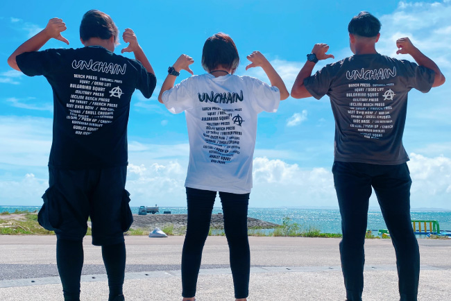 タフネスTシャツの作成事例