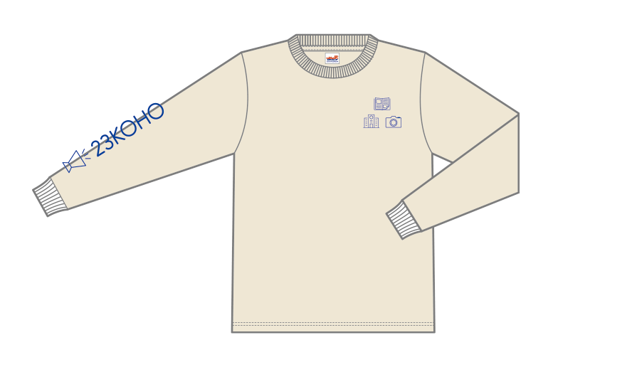 長袖リブナイスTシャツの商品レビュー画像